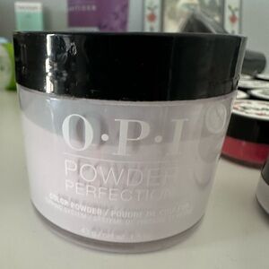 OPI Powder Perfection Color Powder - Let’s Be Friends! Hello Kitty + pale yellow